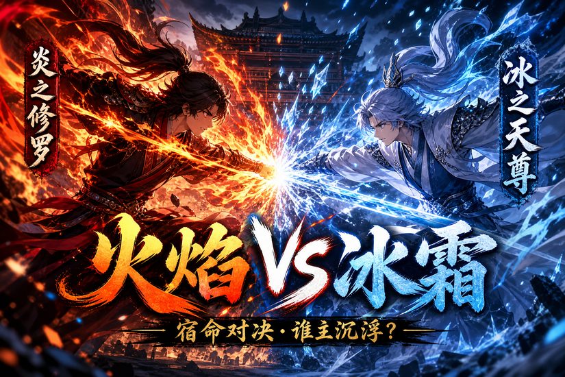 蜜桃-炎冰对决·热血动漫演示合集